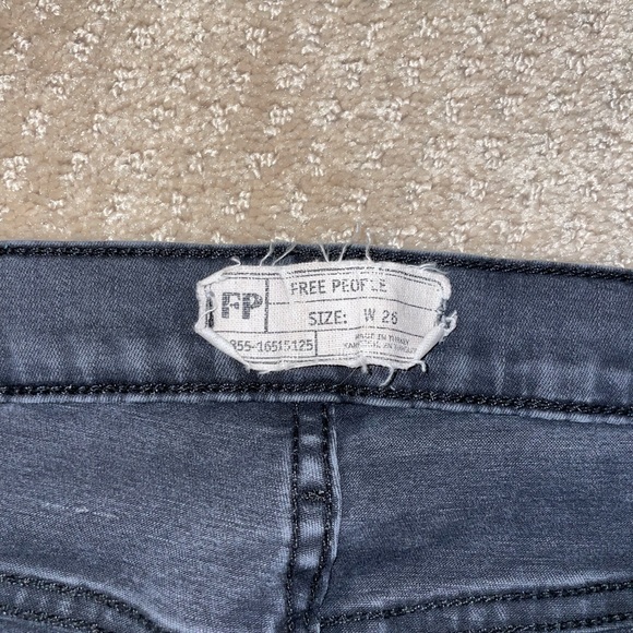 Black Free People Size 26 Jeans - Picture 3 of 3